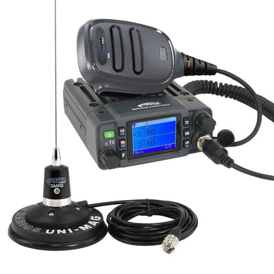 Kit radio GMRS 25 W avec antenne