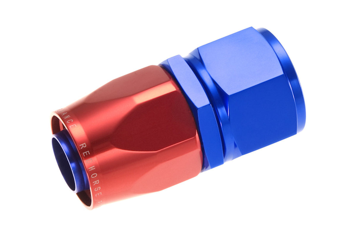 Raccords de tuyau pivotants 10AN bleu droit