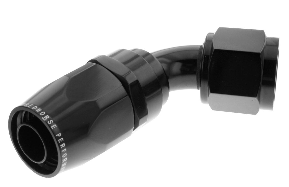 Raccords pivotants 6AN noirs 60