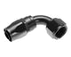 8AN Swivel Hose Ends Black 90