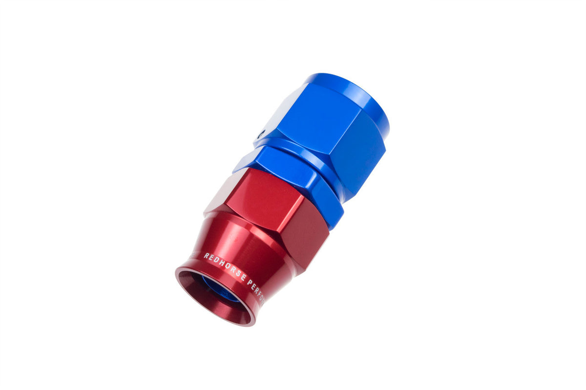 Raccord droit réutilisable PTFE 12AN bleu