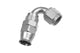 6AN 120 Degree PTFE Reusable Hose End Clear