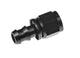 6AN Push Lock Hose End Str Black