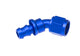 Raccord de durite 6AN Push Lock bleu 45°