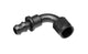 Raccord tournant Push Lock 8AN 90° noir