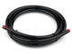 Tuyau PTFE noir 8AN non carboné 10 pieds