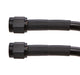 4AN Pre-Assembled Brake Lines- Black
