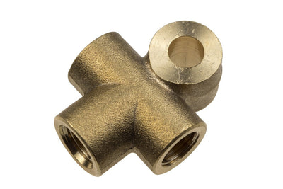 Té femelle GM 3/8-24 FI avec concave 3/8-24