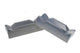 4in Clear Anodized Alum Vise Jaws