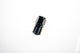 6AN Straight Crimp Hose End Black
