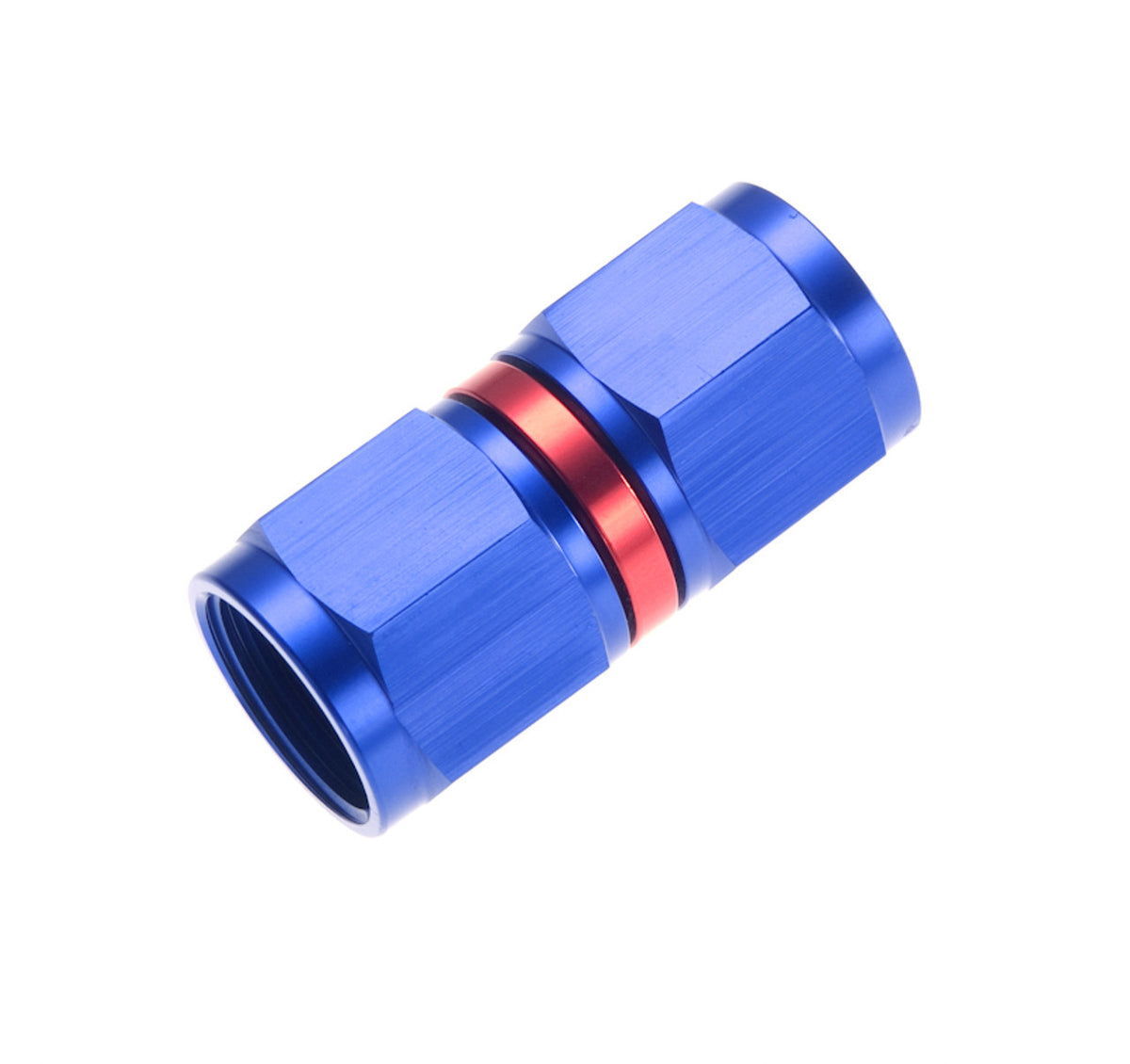 Raccord rotatif 8AN/JIC rouge/bleu