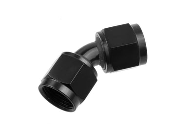 Raccord tournant 8AN/JIC noir 45