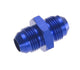Raccord évasé mâle mâle 12AN bleu