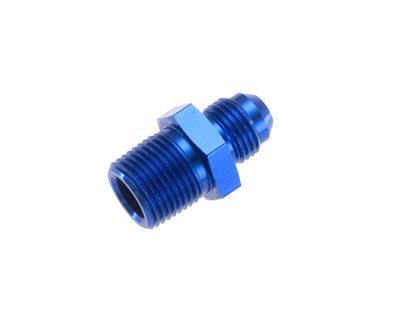 16AN STR Male Adapter 1in NPT Male Blue