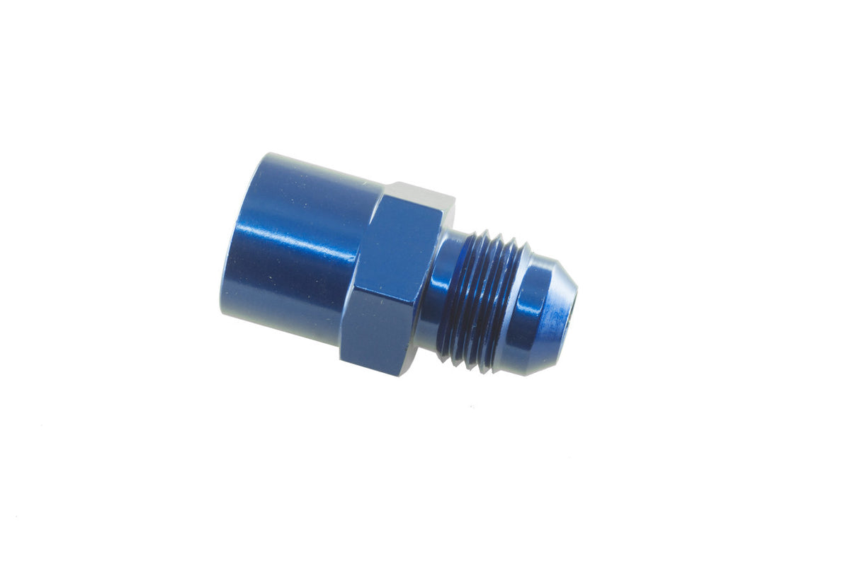 Raccord mâle AN6 vers femelle M16x1,5 bleu