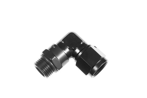 10AN Femelle vers 10AN ORB Mâle Pivotant 90 Deg Noir