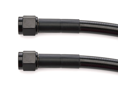 6AN 12in Nitrous Line Black