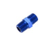 Raccord union mâle NPT 1/8 po bleu