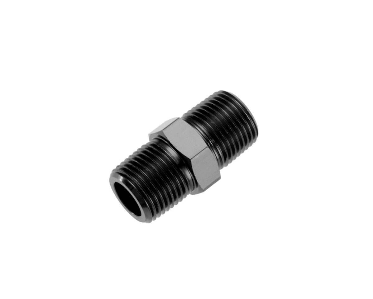 3/8in NPT Male Pipe Union Black