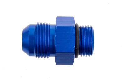 6AN to 6AN O-Ring Port Adapter Blue Male Male