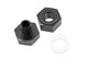 Valve Cover 1/8in NPT Female bulkhead black