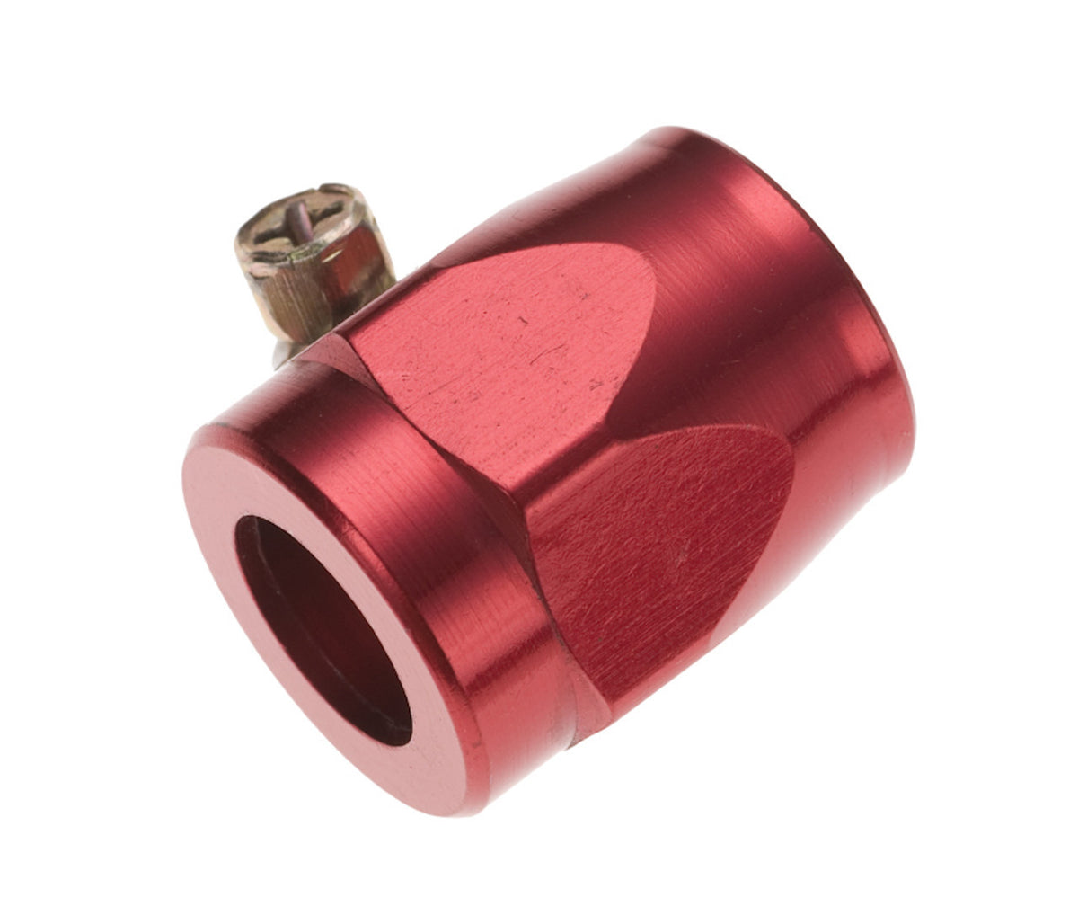 Raccord de durite anodisé 12AN rouge