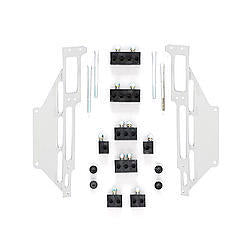 Gaine de fil de bougie SBC chromée/polie