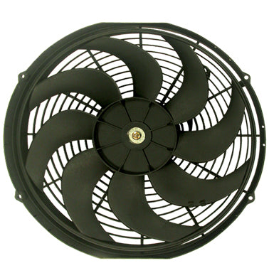 Ventilateur de refroidissement universel 16 pouces avec pales incurvées 12V