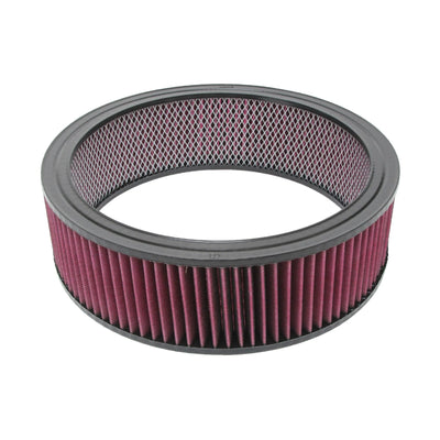 Élément lavable rond de 14 po x 4 po