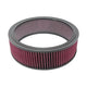 Élément lavable rond de 14 po x 4 po