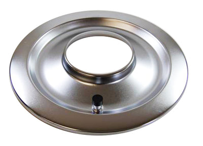 Base de filtre à air plate 14" chromée