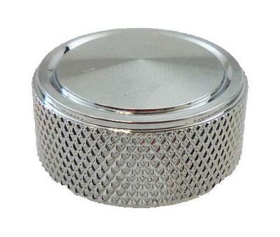 Écrou moleté de filtre à air chromé