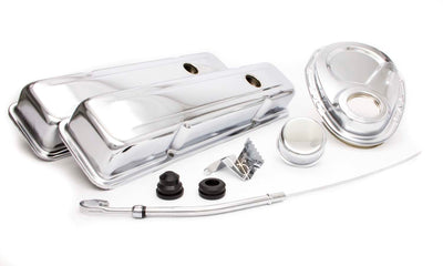 Kit d'embellissement moteur SBC avec caches-culbuteurs courts
