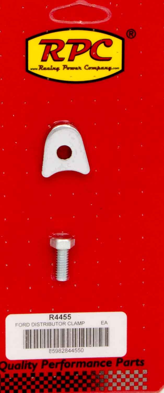 Bride de distributeur chromée style OEM Ford V8