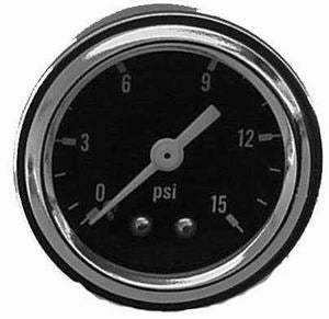 Manomètre de pression de carburant 0-15 PSI