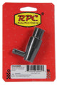 Clapet PCV billette 3/4po OD 3/8po Raccord cannelé noir