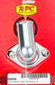 Collier d'eau poli en aluminium coudé à 90 degrés pour V8 Chevy 66-75