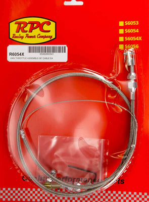 Câble d'accélérateur en acier inoxydable 36 po