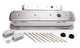Boulon central haut de cache-culbuteur de SBC en aluminium poli uni
