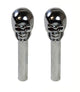 Skull Door Lock Knobs Pr