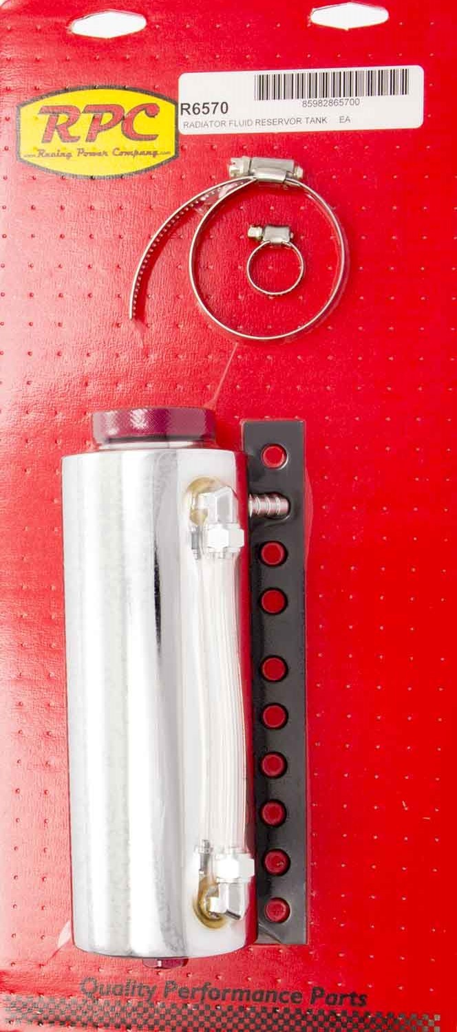 Réservoir de liquide de radiateur chromé