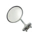 Miroir rond en acier inoxydable de 4,5 po