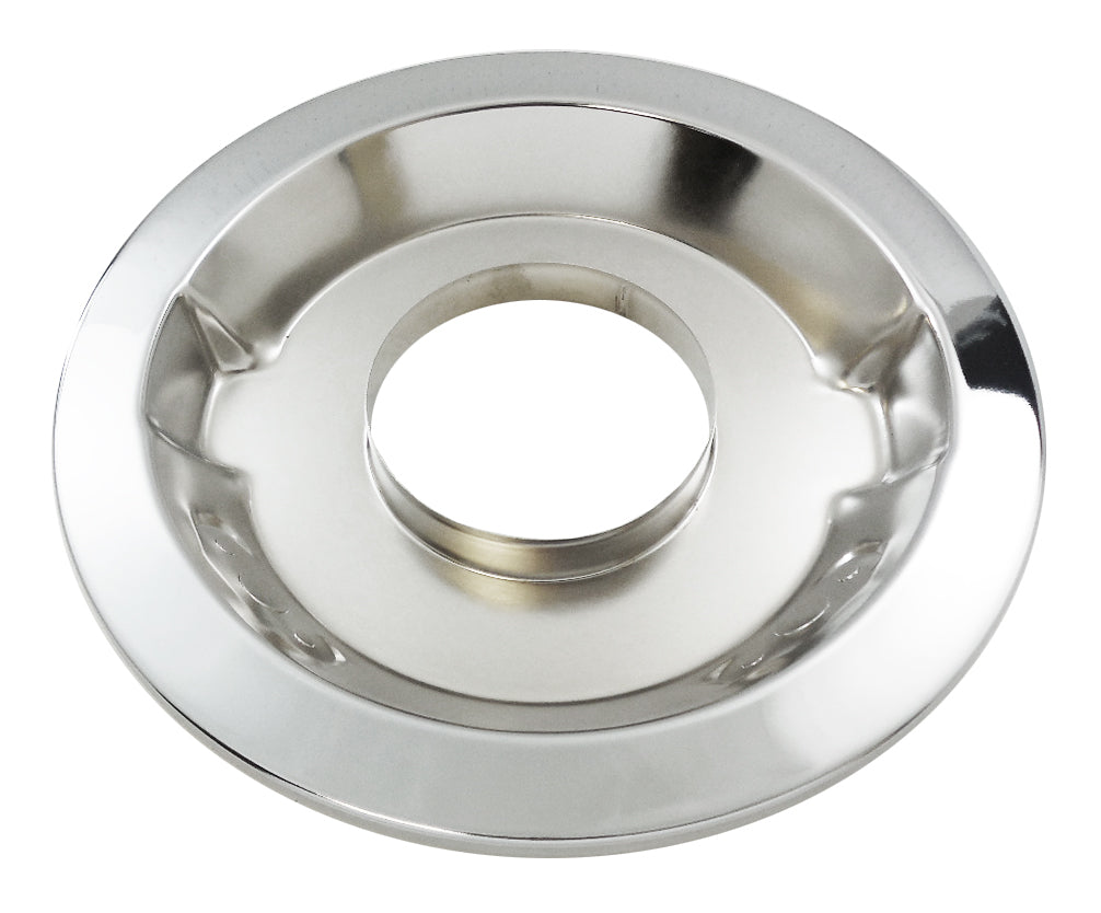Base de filtre à air 14" haut rebord - Chrome