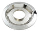 Base de filtre à air 14" haut rebord - Chrome