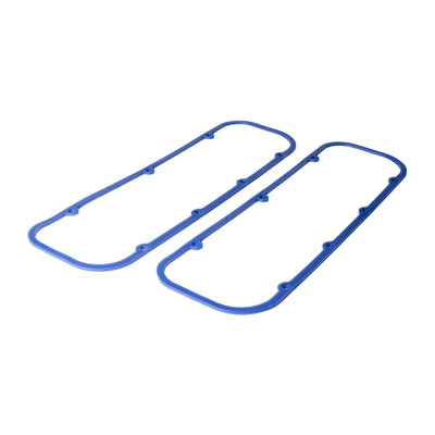 Joints de couvercle de soupape Chevy BB en caoutchouc bleu - la paire