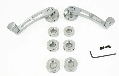 Chrome Alum 4-1/4In Win dow Handle