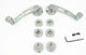 Chrome Alum 4-1/4In Win dow Handle