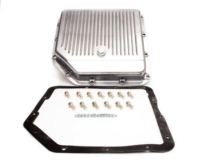 Carter d'huile TH350 en aluminium, poli, pour boîte de vitesses turbo 350