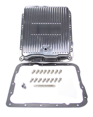 Carter d'huile de transmission en aluminium poli GM 700R4 4L60