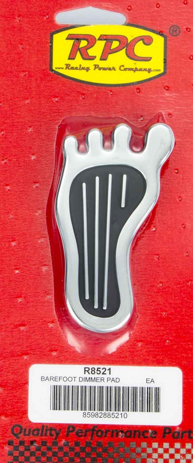 Patte de gradation pour le pied en acier chromé
